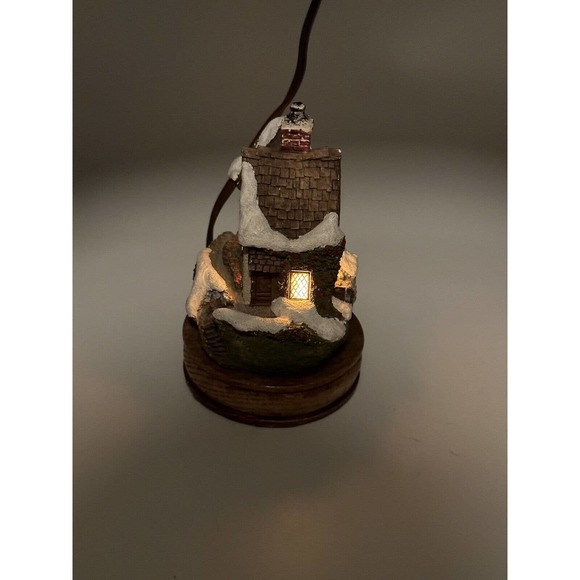John Hopkins Village Lights Miniatures Lucy Lavenham's Cottage VTG 1987 Works - Picture 2 of 8